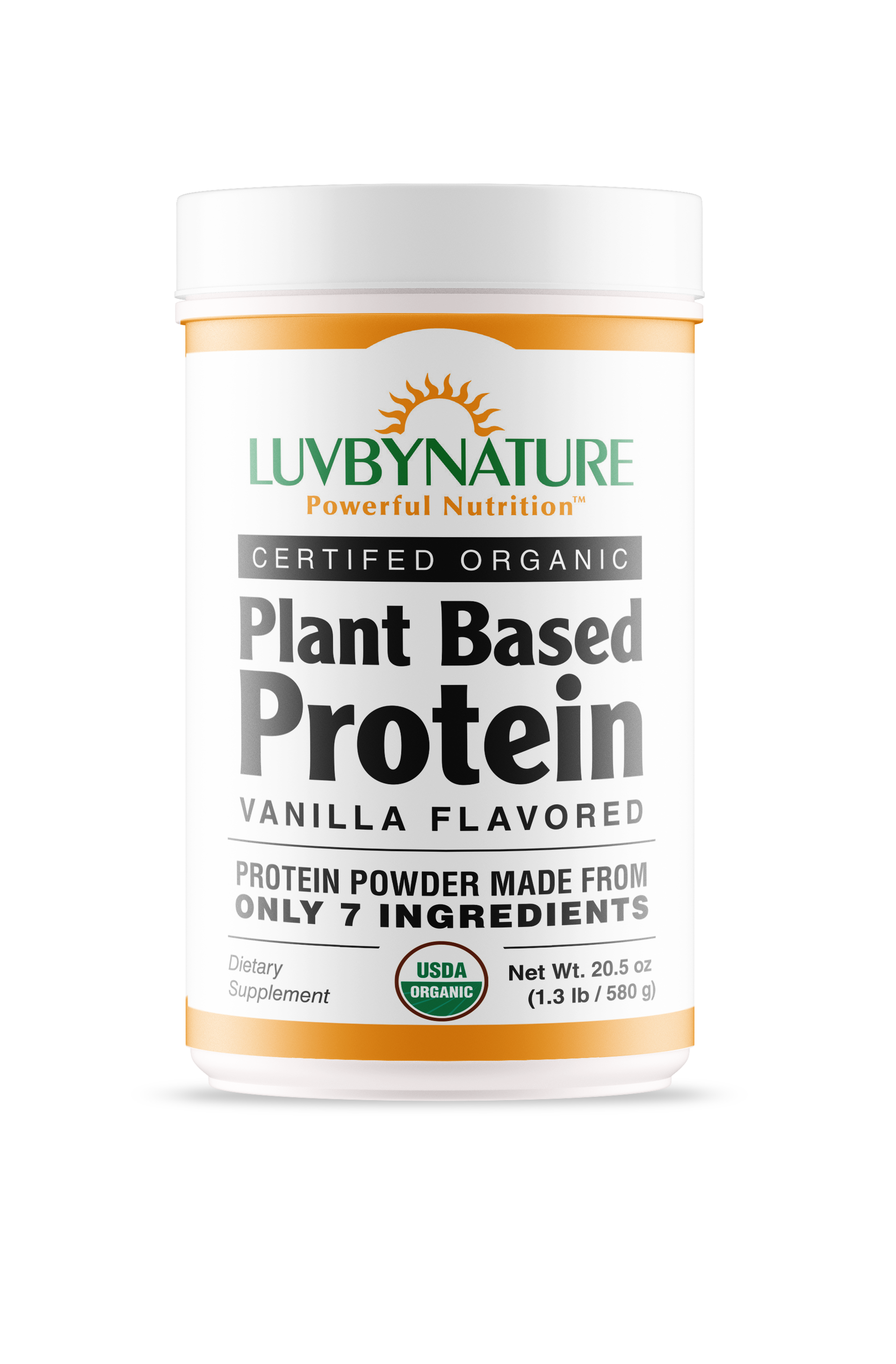 Organic Plant Based Protein Powder Vanilla Organic Plant Based Protein Powder Vanilla
