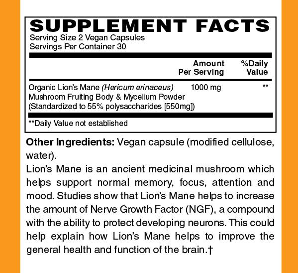Lion’s Mane - LuvByNature