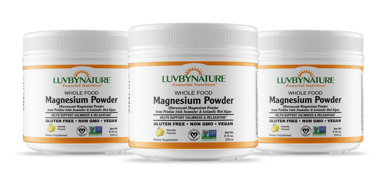 Whole Food Magnesium Powder - LuvByNature