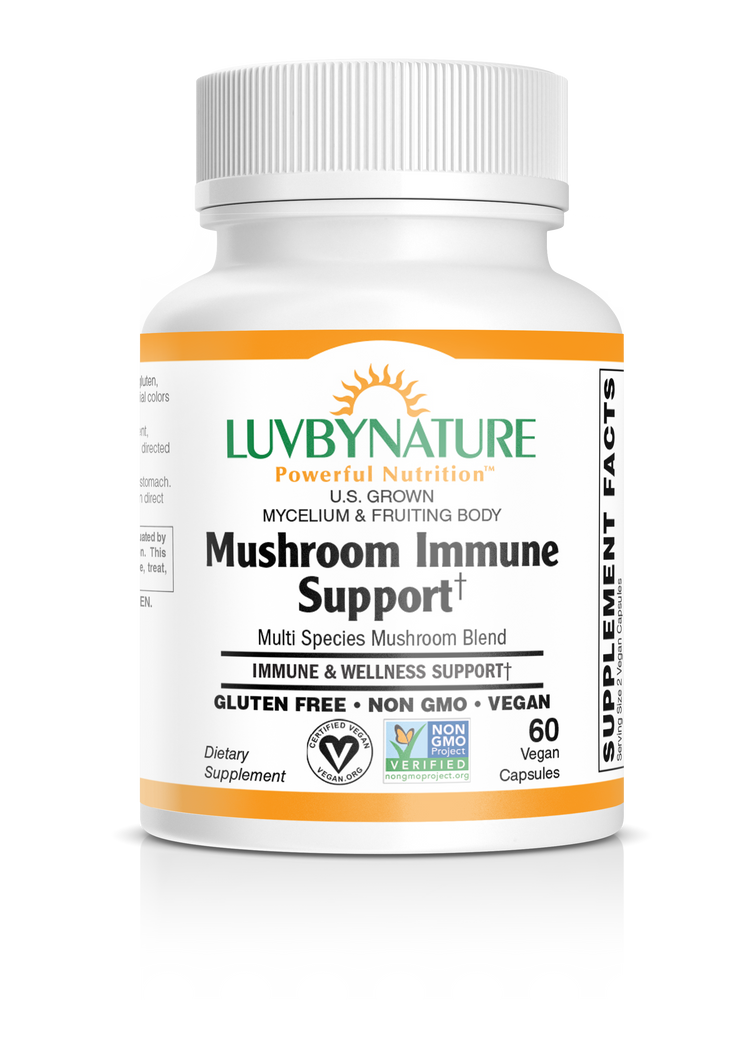 Mushroom Immune Support - LuvByNature