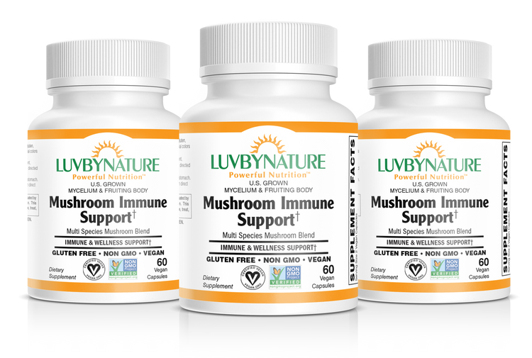 Mushroom Immune Support - LuvByNature