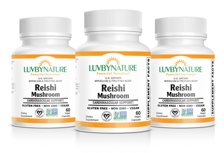 Organic Reishi Mushroom - LuvByNature