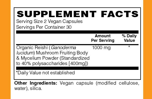 Organic Reishi Mushroom - LuvByNature