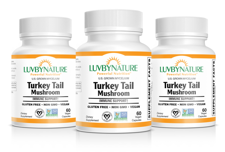 Organic Turkey Tail Mushroom - LuvByNature