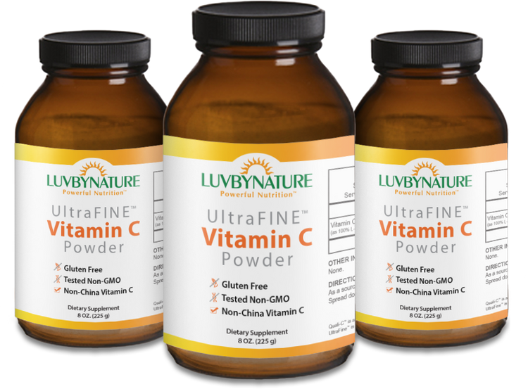 UltraFINE™ Vitamin C Powder, LuvByNature
