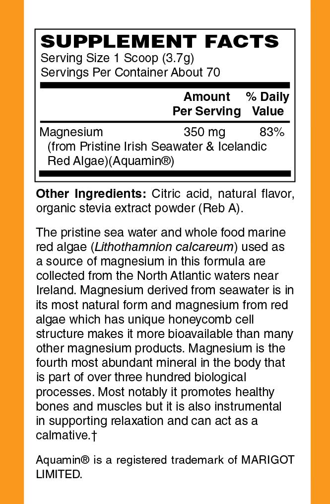 Whole Food Magnesium Powder - LuvByNature