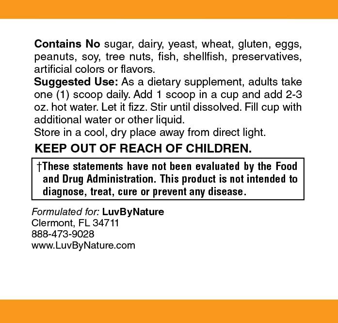 Whole Food Magnesium Powder - LuvByNature