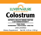 Colostrum Powder Grass- Fed