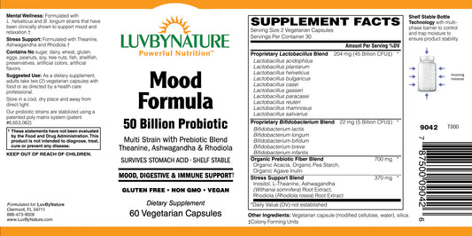 Mood Formula 50 Billion Probiotic