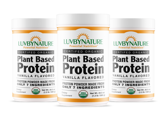 Organic Plant Based Protein Powder Vanilla