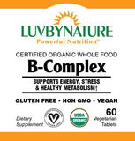 Organic B-Complex - LuvByNature