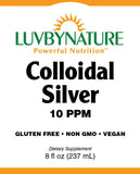 Colloidal Silver 10 PPM - LuvByNature