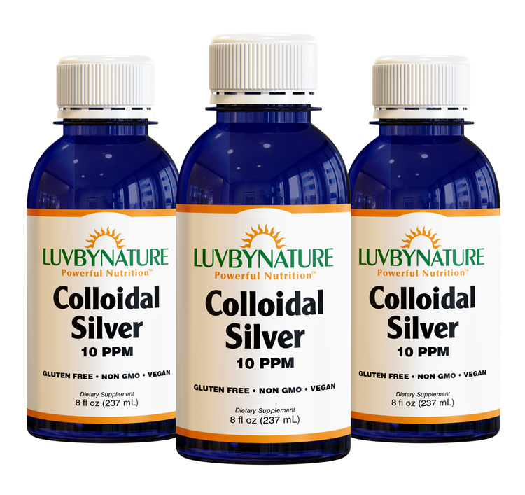 Colloidal Silver 10 PPM - LuvByNature