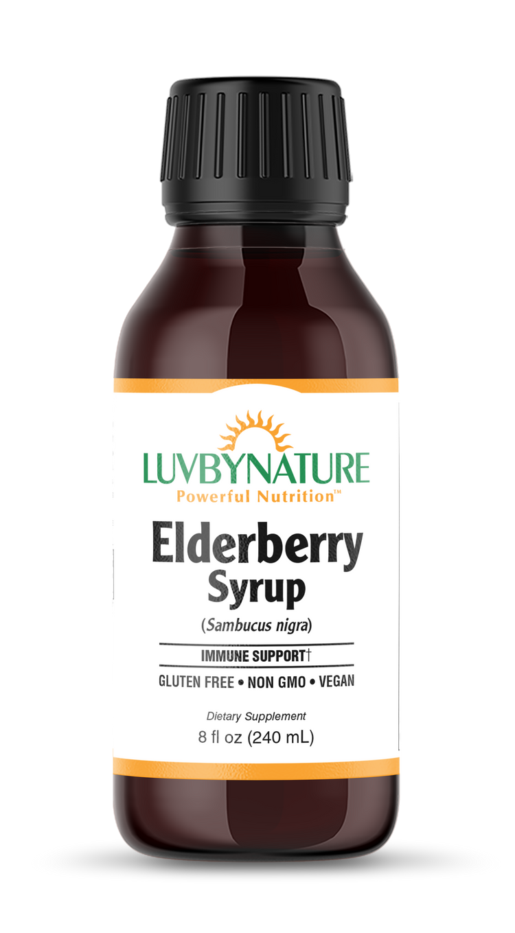 Organic Liquid Elderberry Extract - LuvByNature