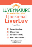 Liposomal LiverLuv - LuvByNature - 8 FL OZ.