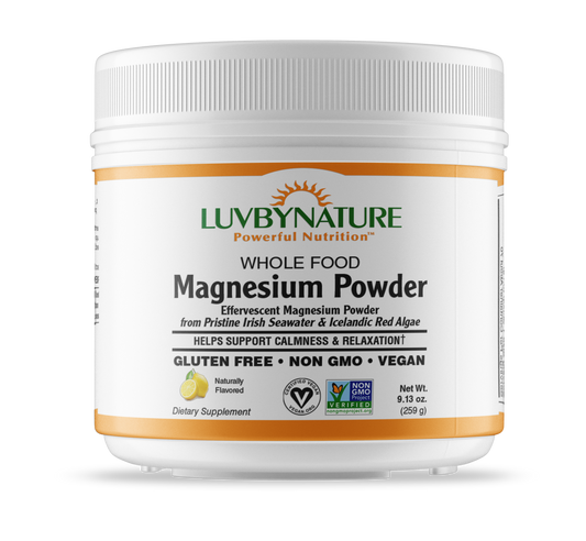 Whole Food Magnesium Powder - LuvByNature
