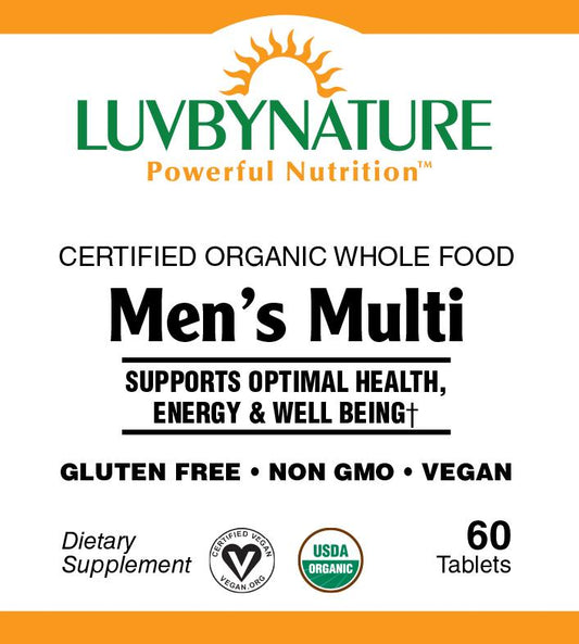 Organic Men’s Multi - LuvByNature