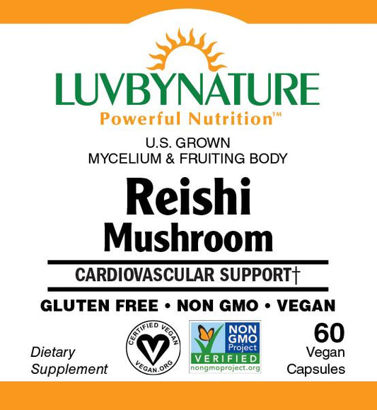 Organic Reishi Mushroom - LuvByNature