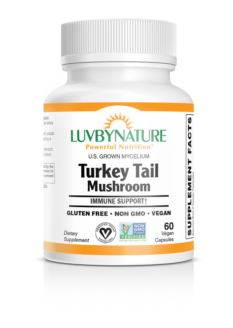 Organic Turkey Tail Mushroom - LuvByNature