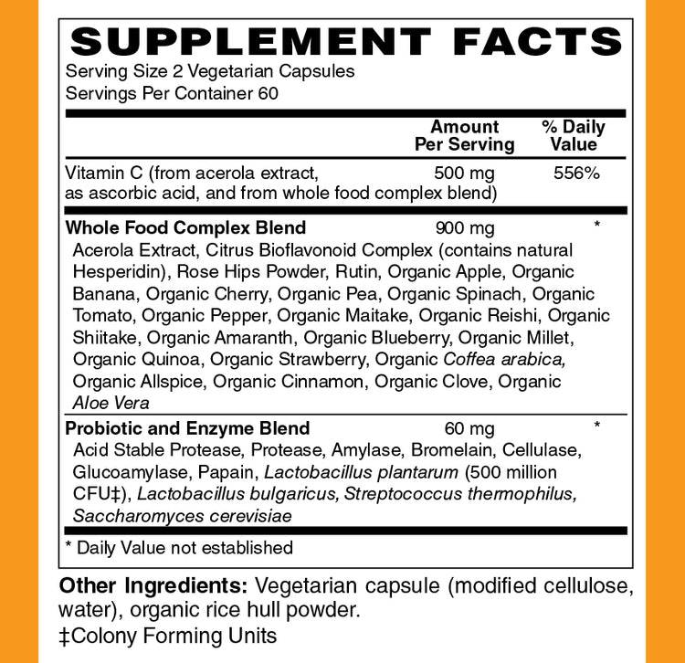 Whole foods Vitamin C - LuvByNature