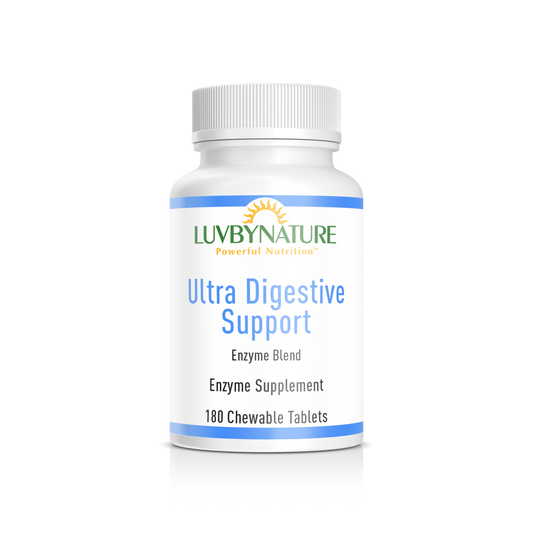 Digestive Enzymes, LuvByNature, 180 Chewable Tablets