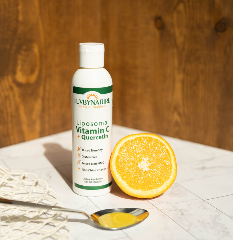 Liposomal Vitamin C + Quercetin - LuvByNature