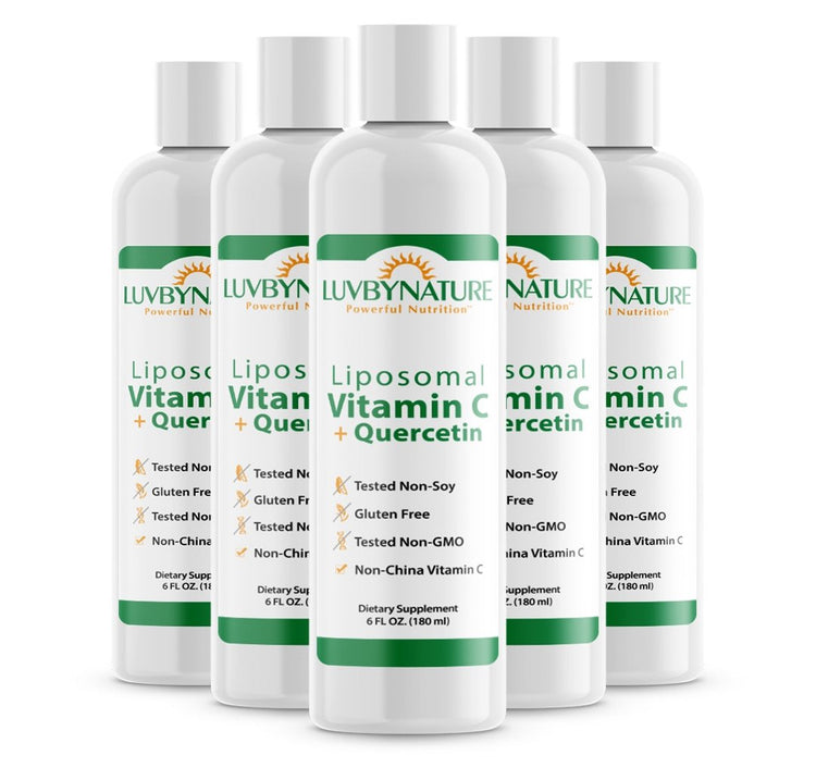 Liposomal Vitamin C + Quercetin - LuvByNature