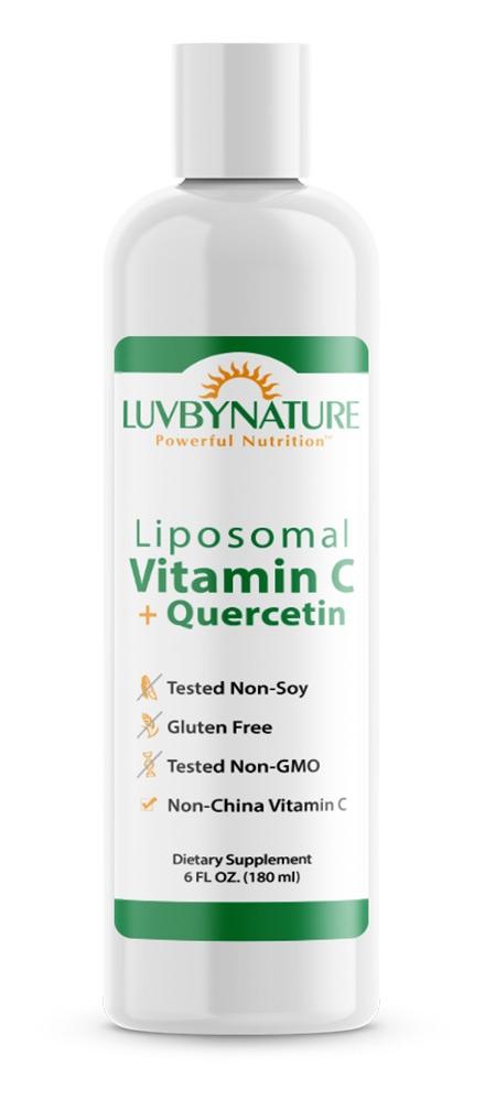 Liposomal Vitamin C + Quercetin - LuvByNature