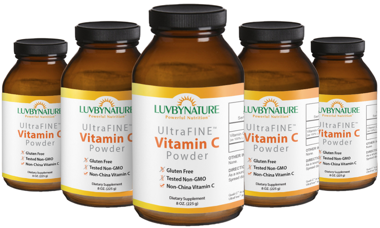 UltraFINE™ Vitamin C Powder, LuvByNature